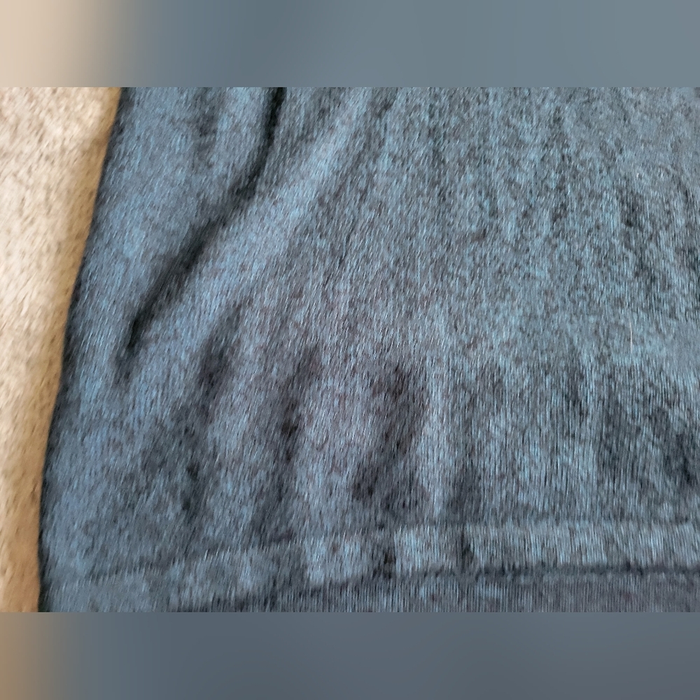B2G1 3/$20 Ann Taylor Steel Navy Knit Sweater Dress Size Med - Picture 3 of 5